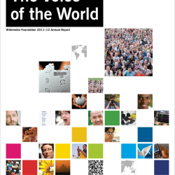 Wikimedia Foundation Annual Report 2011 cover